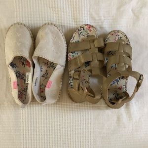 Barely worn spring summer shoe bundle.